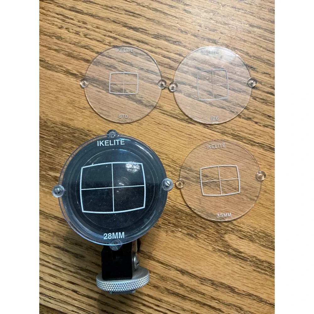 Vintage Ikelite Underwater Optical Viewfinder with 28mm 35mm 126